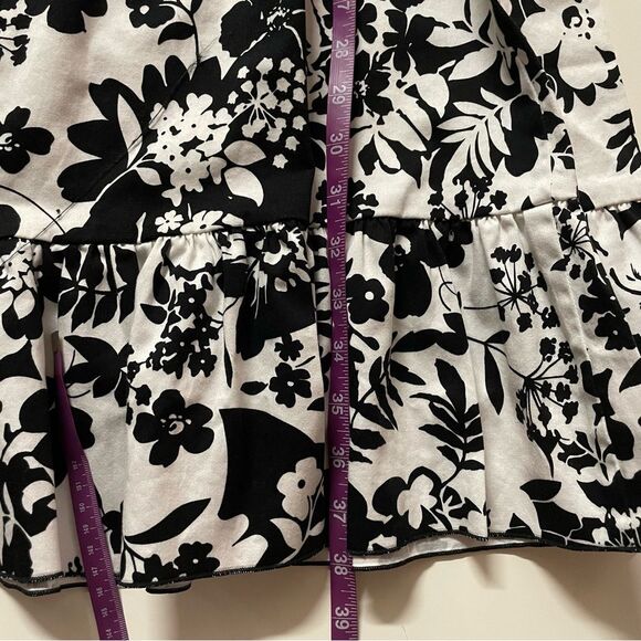 Vintage A.P.N.Y. Y2K Girls’ Size 12 White & Black Floral Dress EUC - Picture 7 of 11